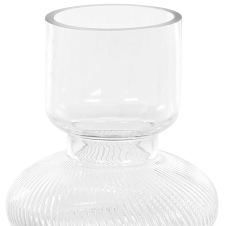Wazon na kwiaty RODIA Szkło 24 cm Przezroczysty