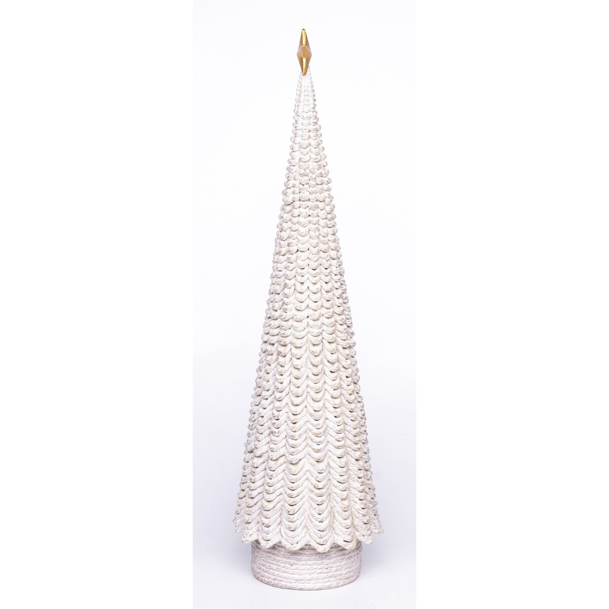 Choinka 35x10x10 cm biała LEDDE