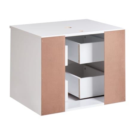 Wisząca szafka pod umywalkę SERRA 60 cm Biały