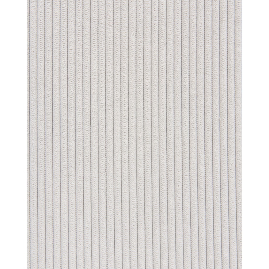 Zestaw 2 krzeseł do jadalni IRWIN Sztruks Złamana biel