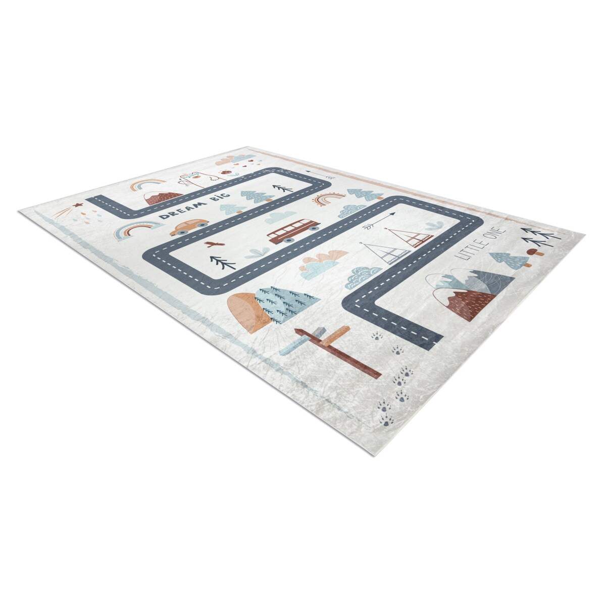 Dywan do prania BAMBINO 46980 Las, ulice, 80x150 cm