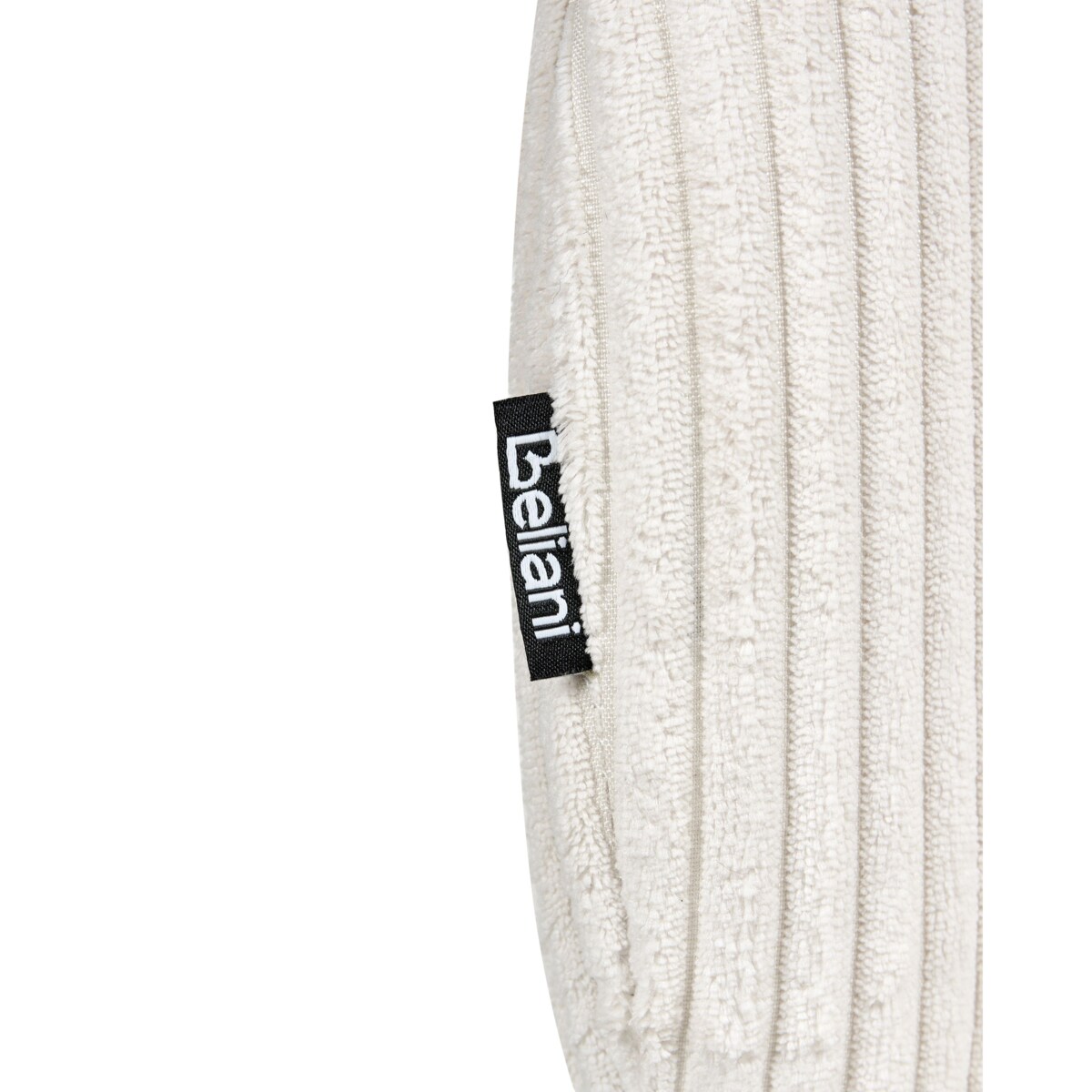 Zestaw 2 krzeseł do jadalni ELOY Sztruks Złamana biel