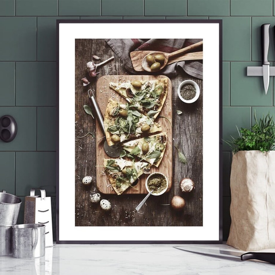 Poster Story, Plakat, Obraz - Pizza Vege, wymiary 70 x 100 cm
