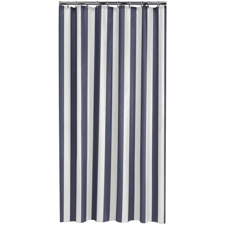 Sealskin Zasłona prysznicowa Linje, 180 cm, niebieska, 233011324