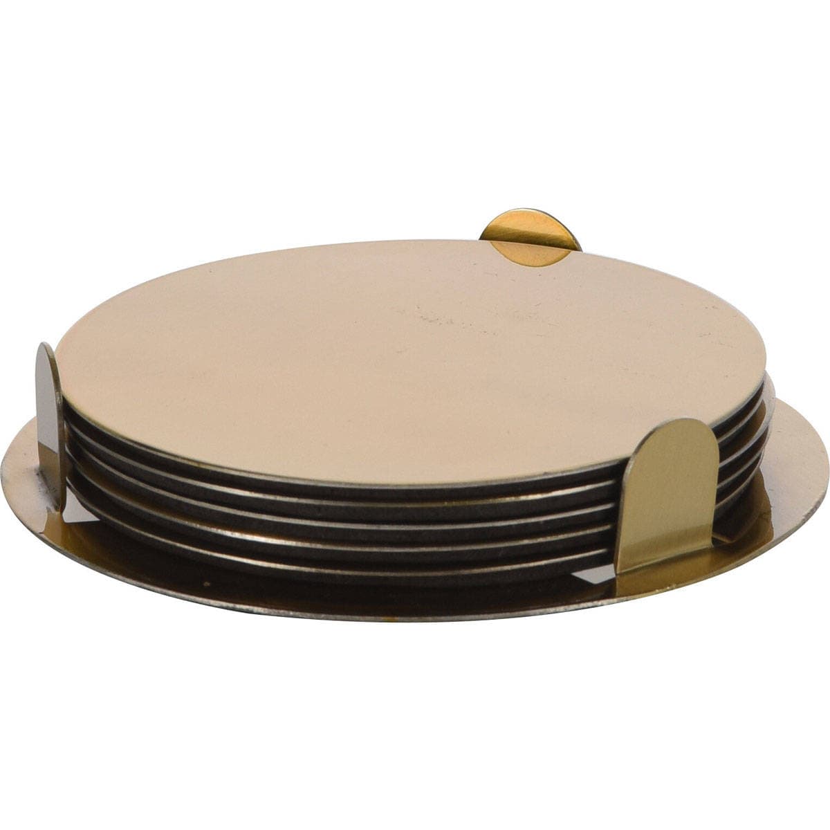 Podstawki pod kubki, 6 sztuk, na stojaku