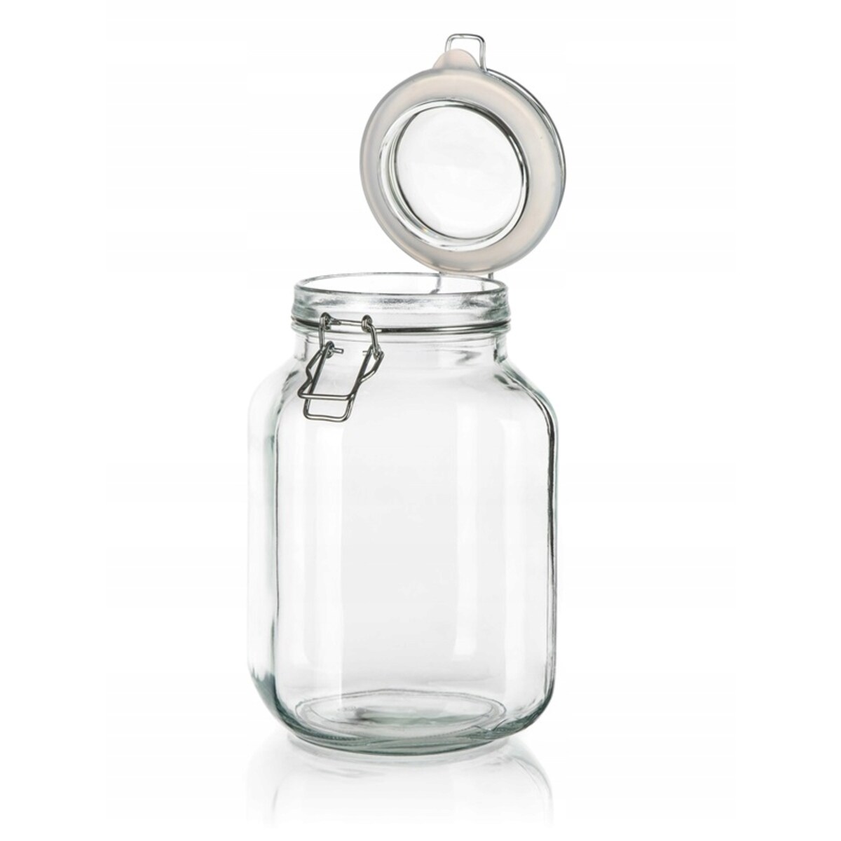 Słoik hermetyczny zamykany na klips 2 l na żywność weki ogórki jedzenie