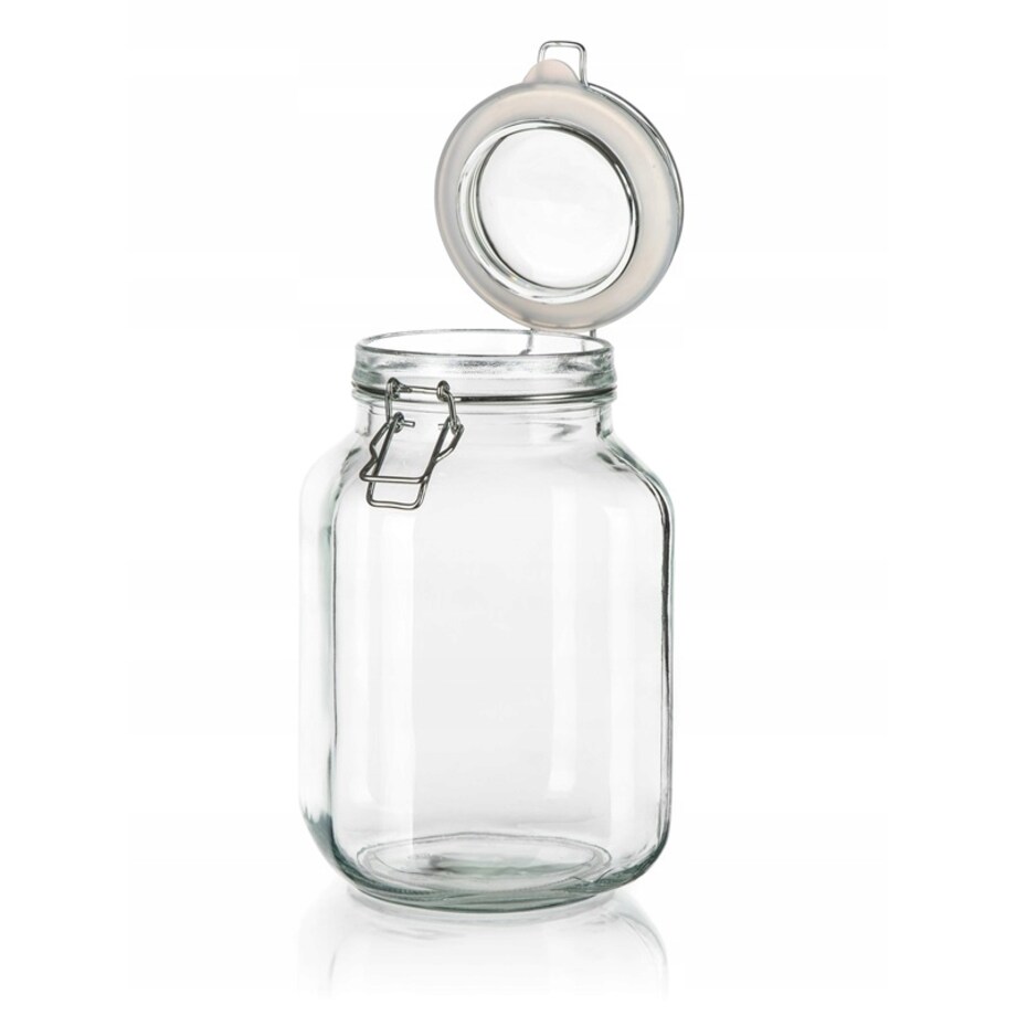 Słoik hermetyczny zamykany na klips 2 l na żywność weki ogórki jedzenie
