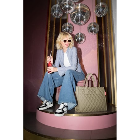 Torba DAILY SHOPPER, rhombus olive