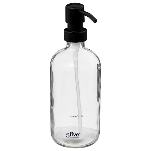 Dozownik na mydło, 450 ml, kolor przezroczysty, szkło