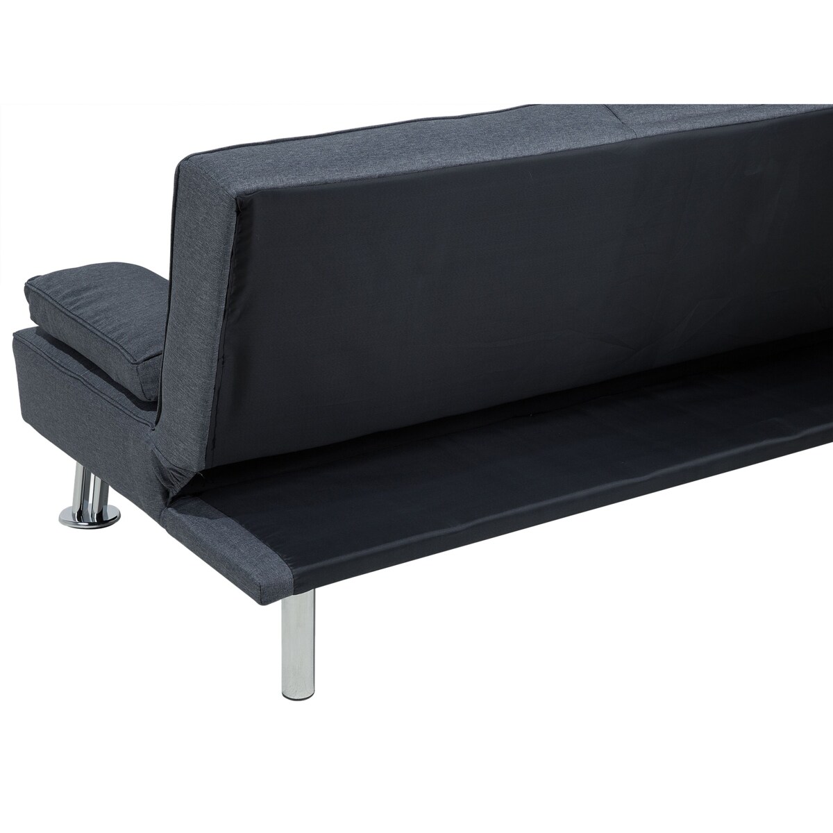 Sofa rozkładana ciemnoszara ROXEN
