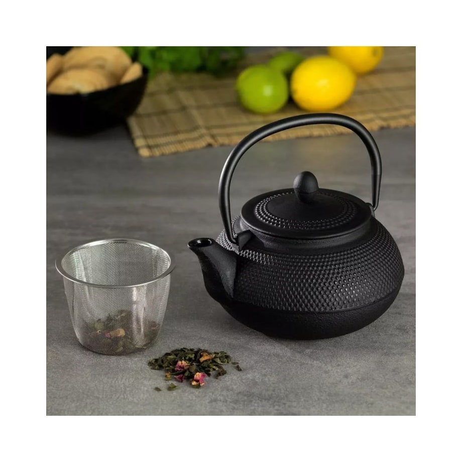 Kinghoff zaparzacz żeliwny 850ml z filtrem 8656