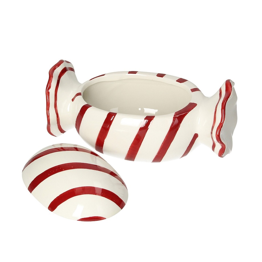 Pojemnik Swirly red, 21x11x10 cm