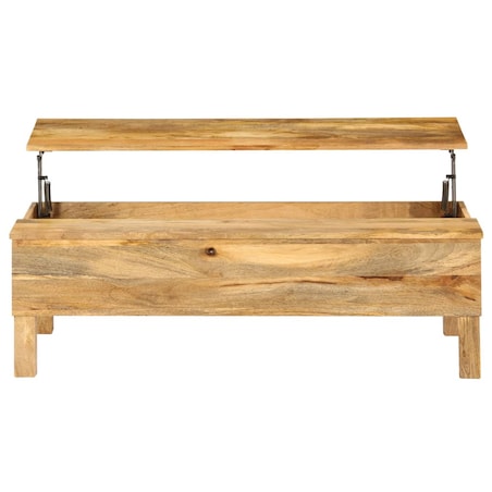 vidaXL Stolik kawowy z litego drewna mango, 110 x 55 x 35 cm