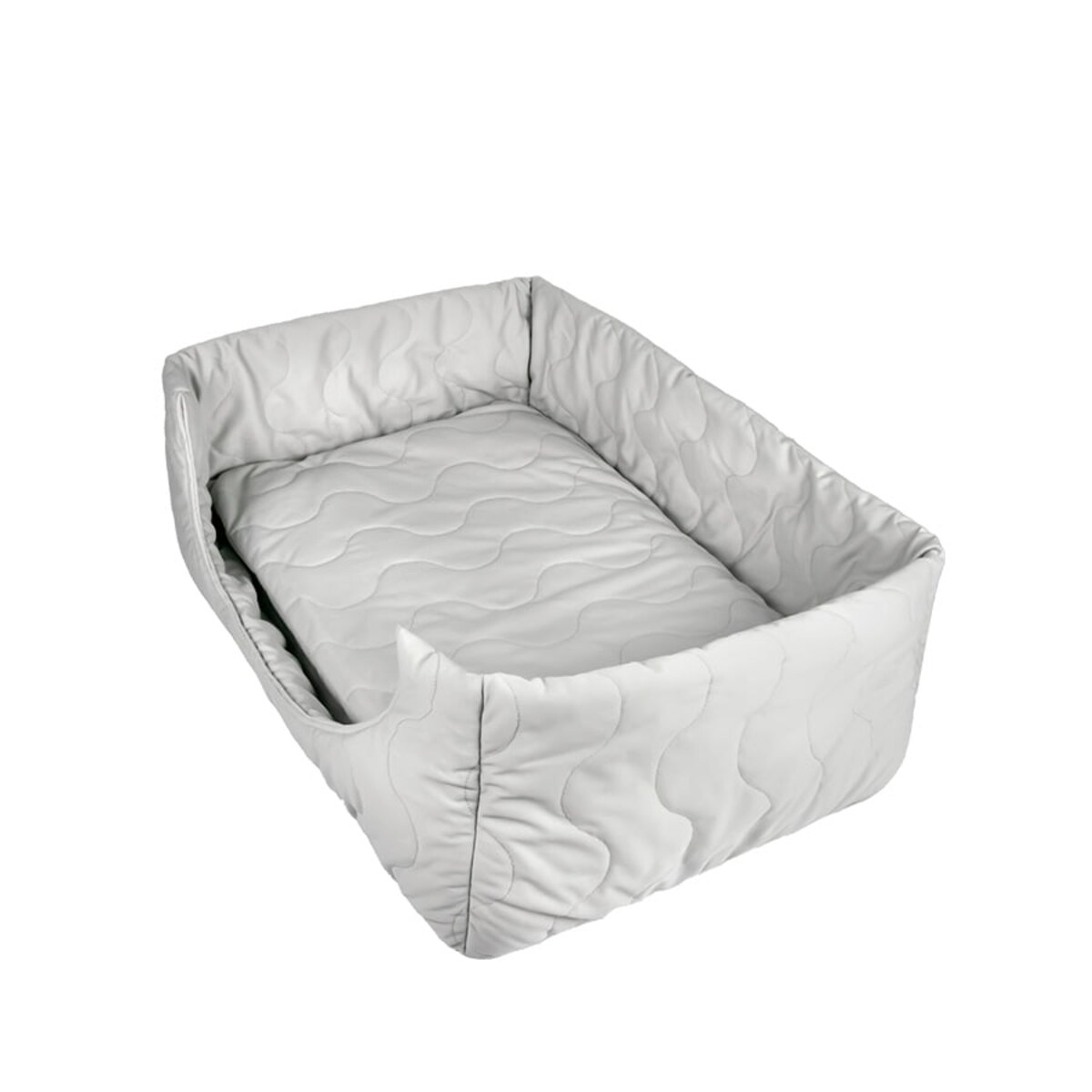 Legowisko prostokątne dla psa szare