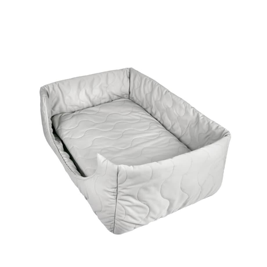 Legowisko prostokątne dla psa szare