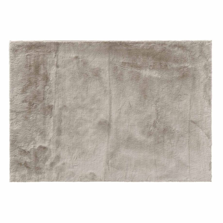 Dywan brązowy 120x170 cm ze sztucznego futra