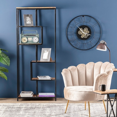 Regał Loft IV, 75 x 35 x 180 cm