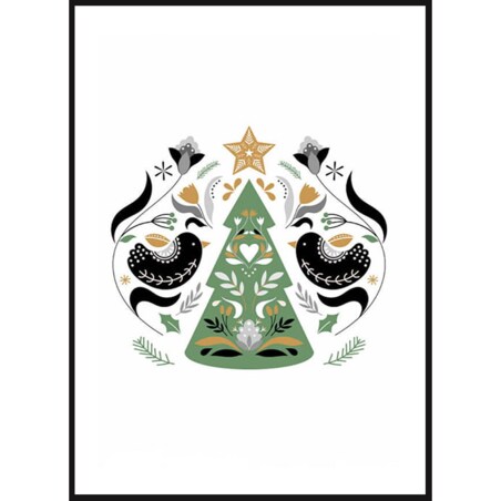 Poster Story, Plakat, Obraz - Świąteczna Ozdoba, wymiary 30 x 42 cm