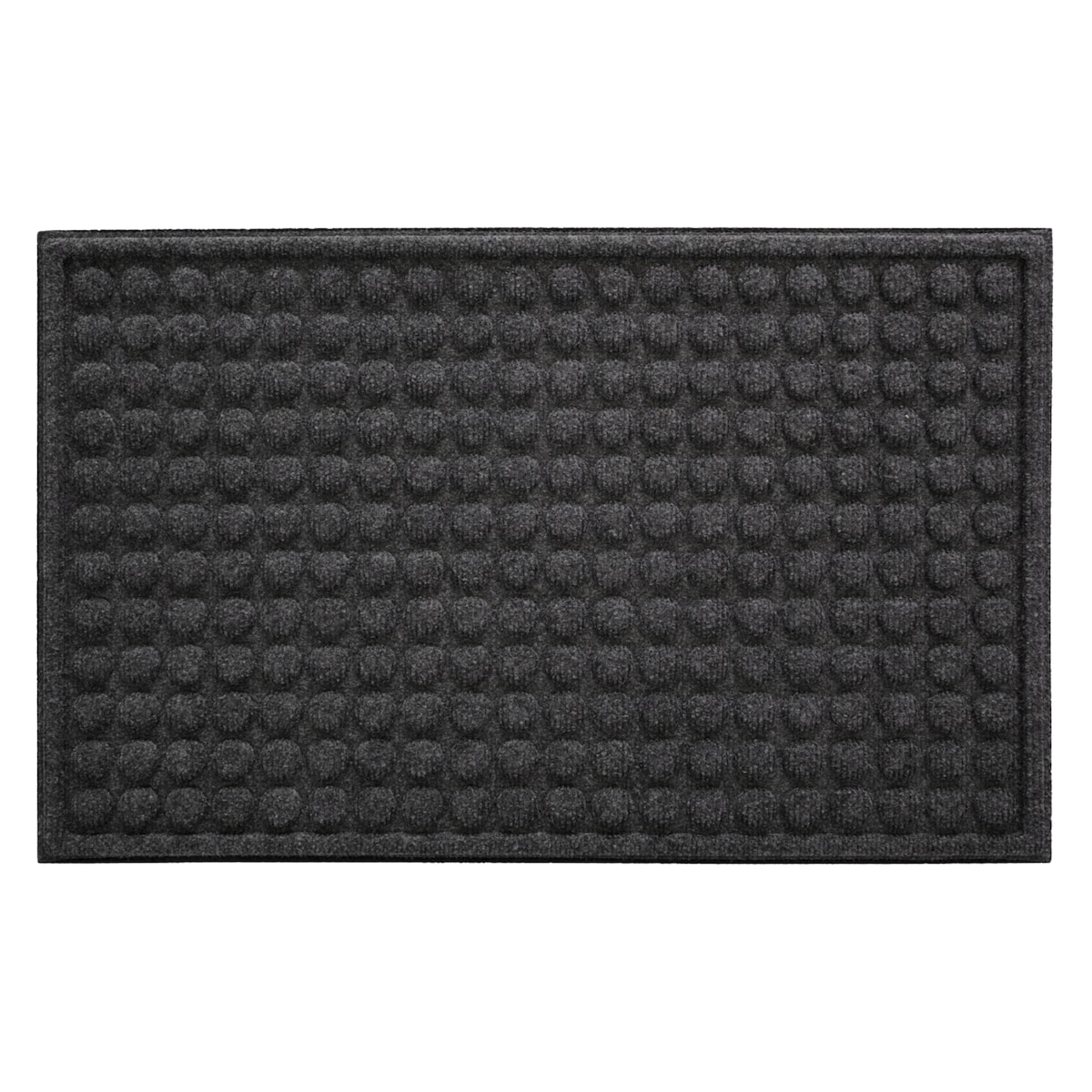 Wycieraczka 50x80cm Contours Rounds Ciemno Szara wewnętrzna, zewnętrzna