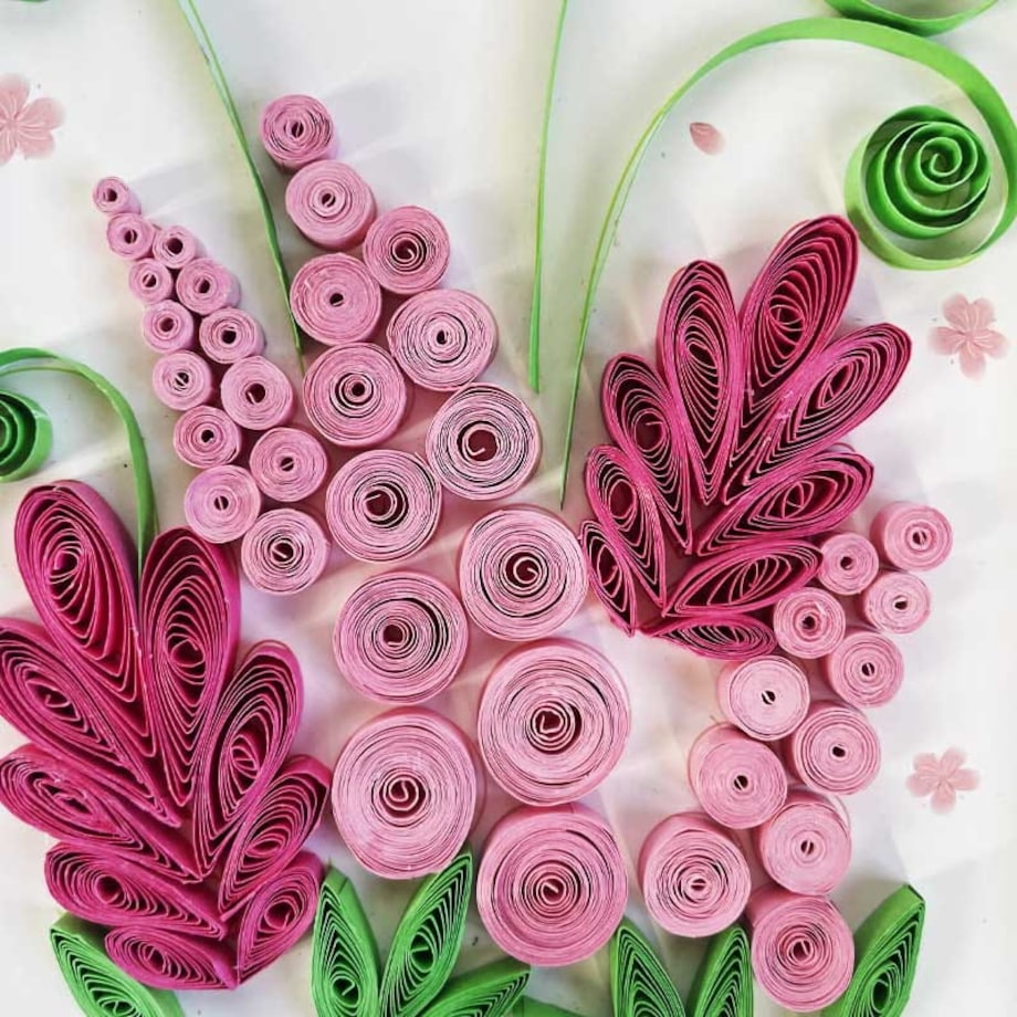 Zestaw do QUILLINGU Paski - Wiosenny poranek