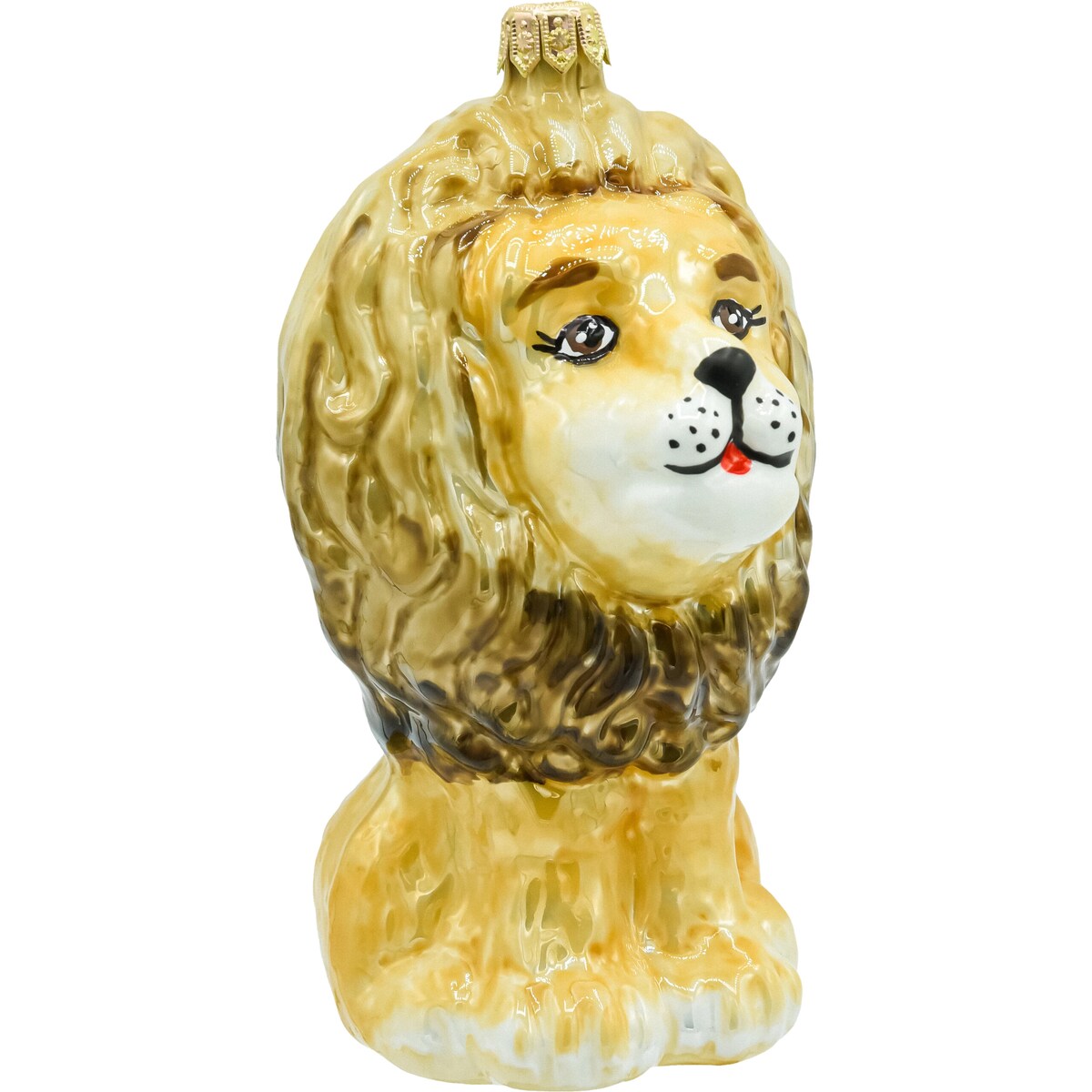 Bombka choinkowa szklana: Lew