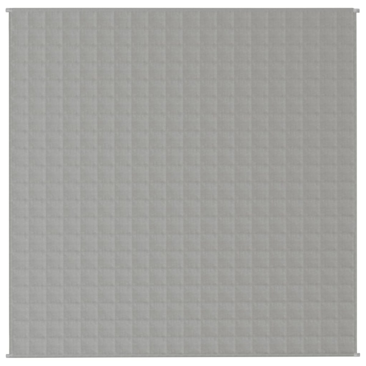 vidaXL Koc obciążeniowy, szary, 200x200 cm, 13 kg, tkanina