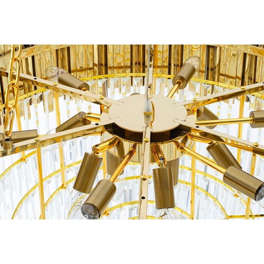 Wisząca lampa Imperial DW-D5688M.GOLD glamour złota