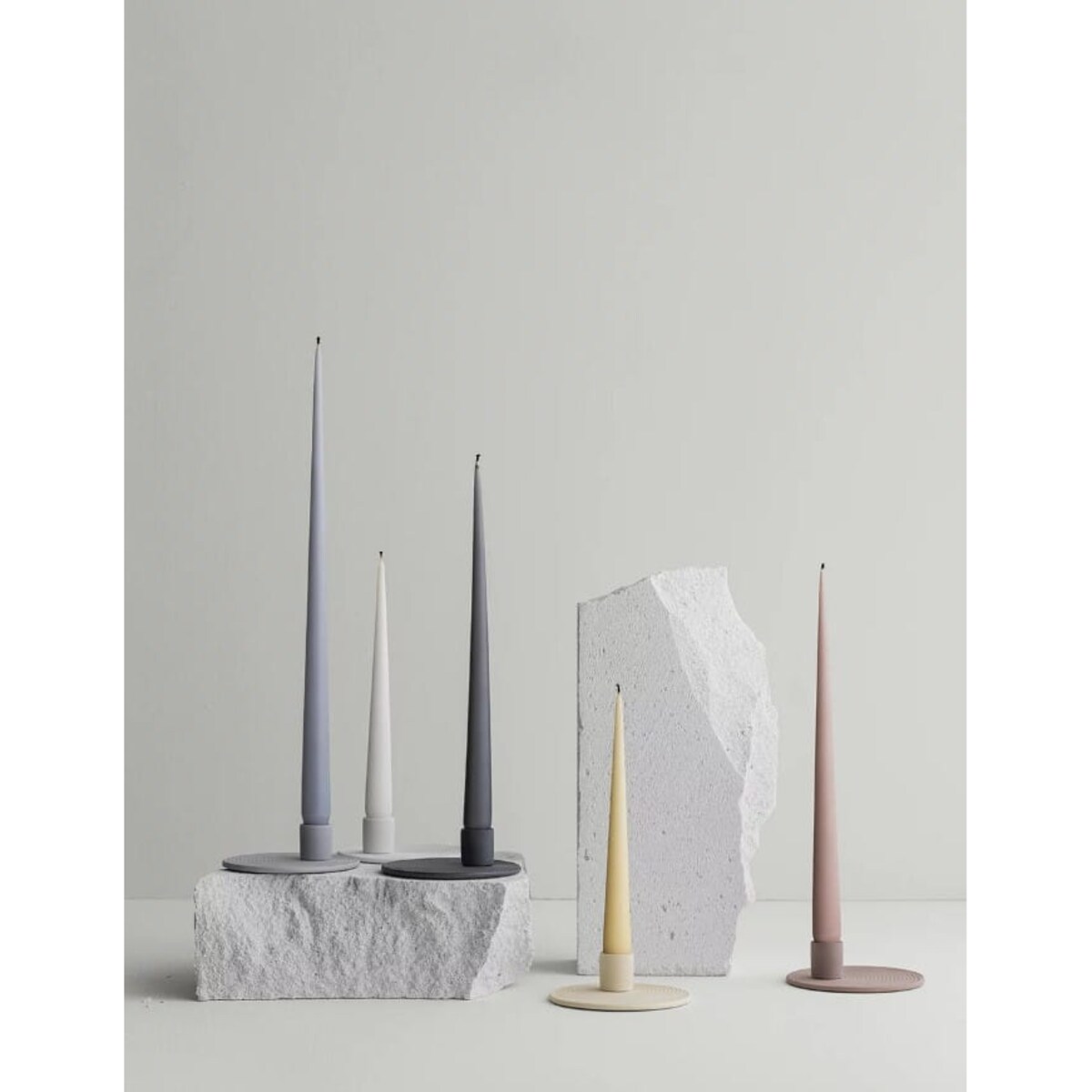 Świecznik NONA, white