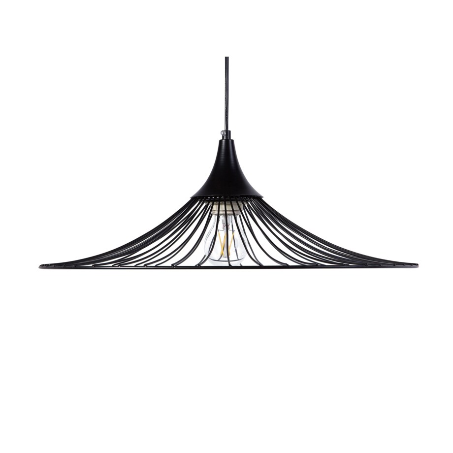 Lampa wisząca metalowa czarna MAZARO