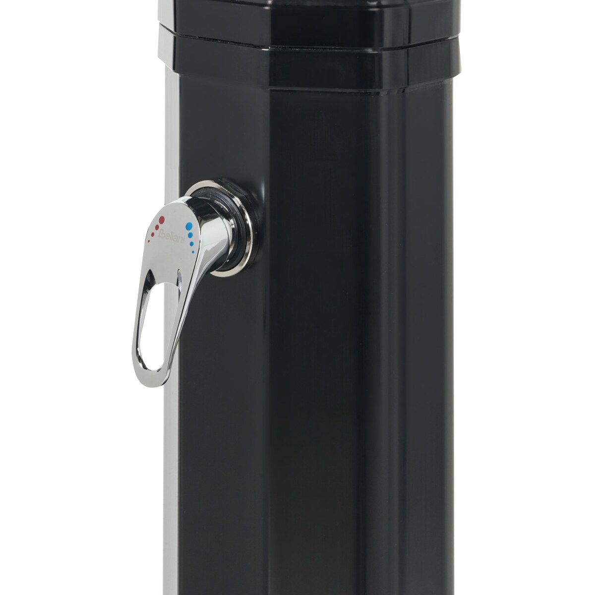 Prysznic ogrodowy solarny wolnostojący TOPOCALMA Czarny