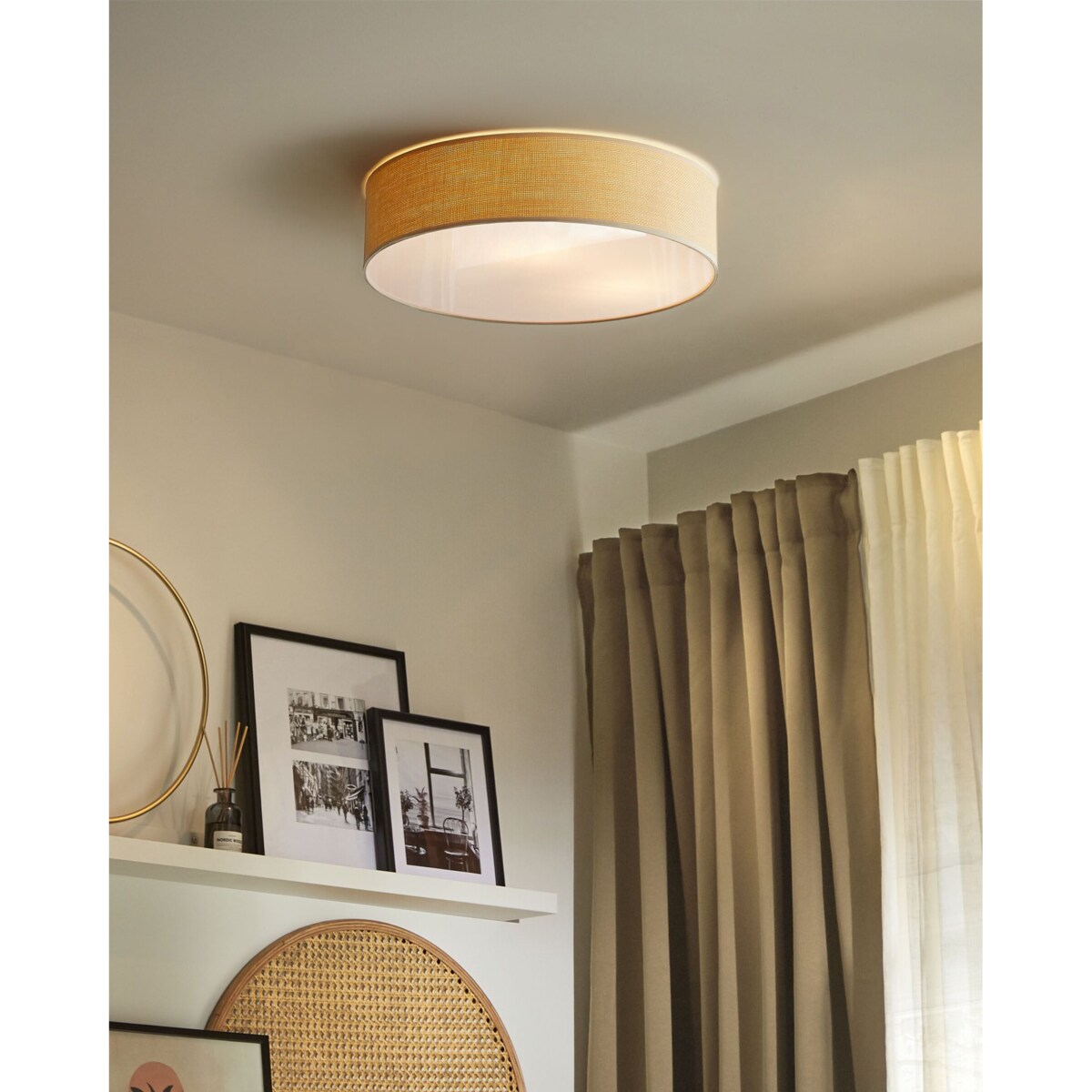 Lampa sufitowa MAGNO Naturalny
