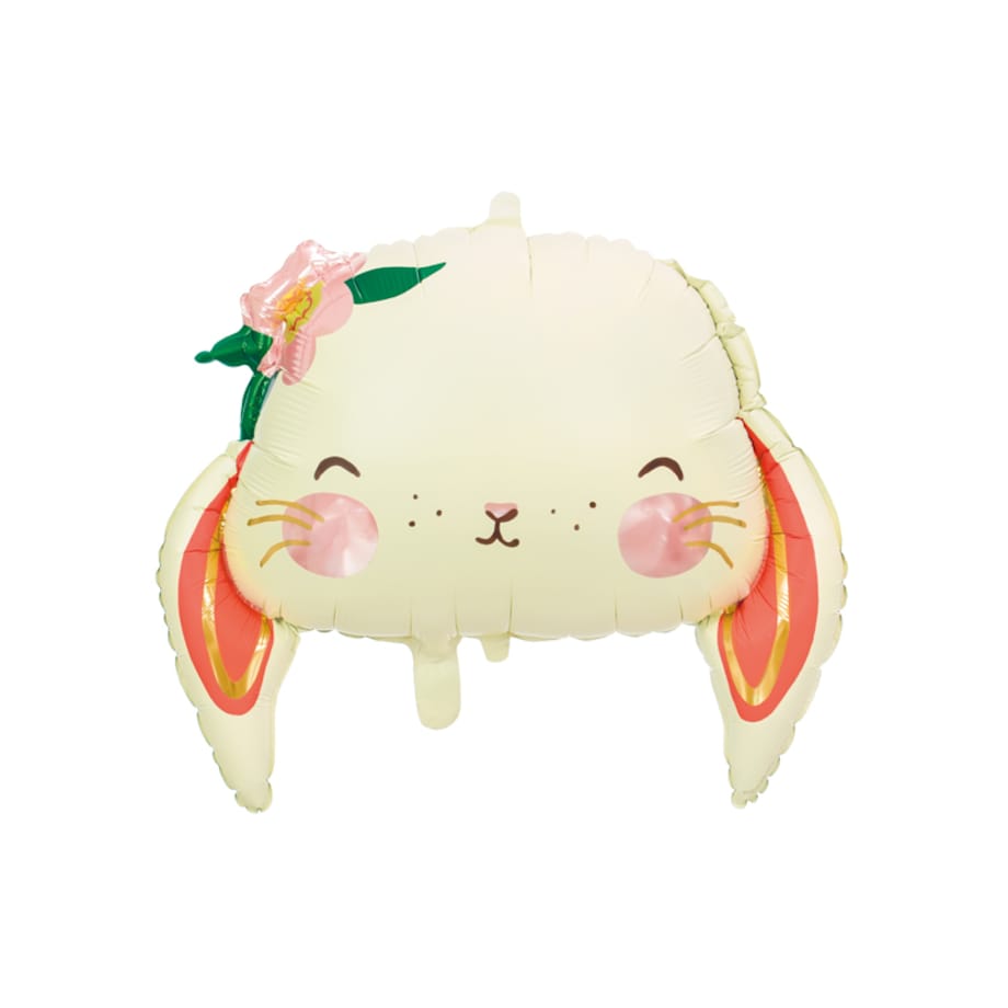 Balon foliowy Królik, 65x55 cm, mix