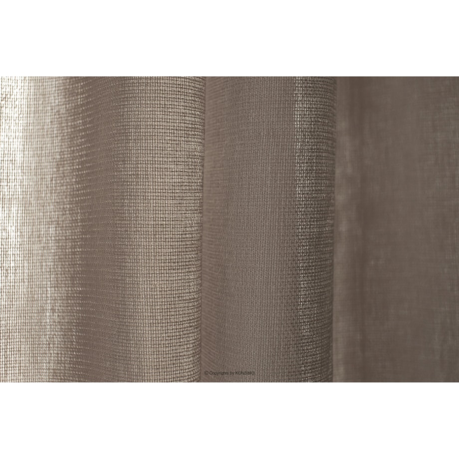 Konsimo LUTES Zasłona, beżowy