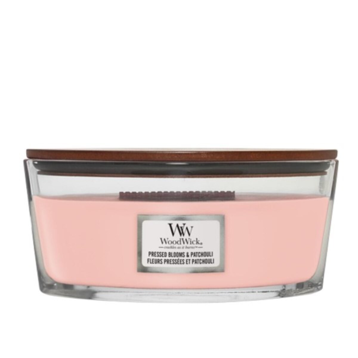 WoodWick świeca Elipsa PRESSED BLOOMS & PATCHOULI