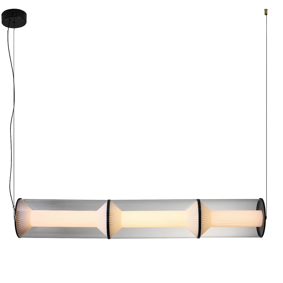 Lampa wisząca Light Prestige Aeris transparentny LED CCT 3000K/4000K/6000K (regulowana) 1 szt.