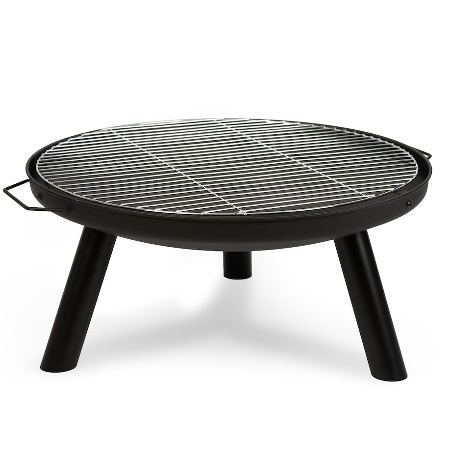 Palenisko ogrodowe z rusztem uchwytami na ognisko grill 60cm Berdsen