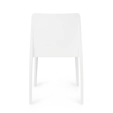 BIZZOTTO krzesło ogrodowe CHLORIS białe