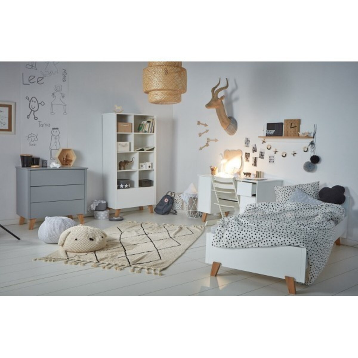 Dywan Bawełniany Bereber Beige 140x200 cm Lorena Canals