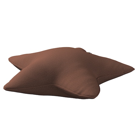 Poduszka Lucky Star, brązowy, 52x15x52cm, Happiness