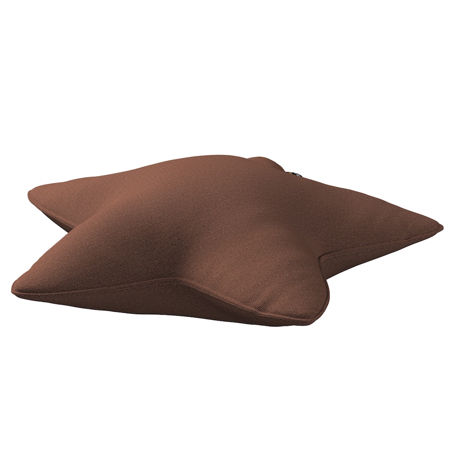 Poduszka Lucky Star, brązowy, 52x15x52cm, Happiness