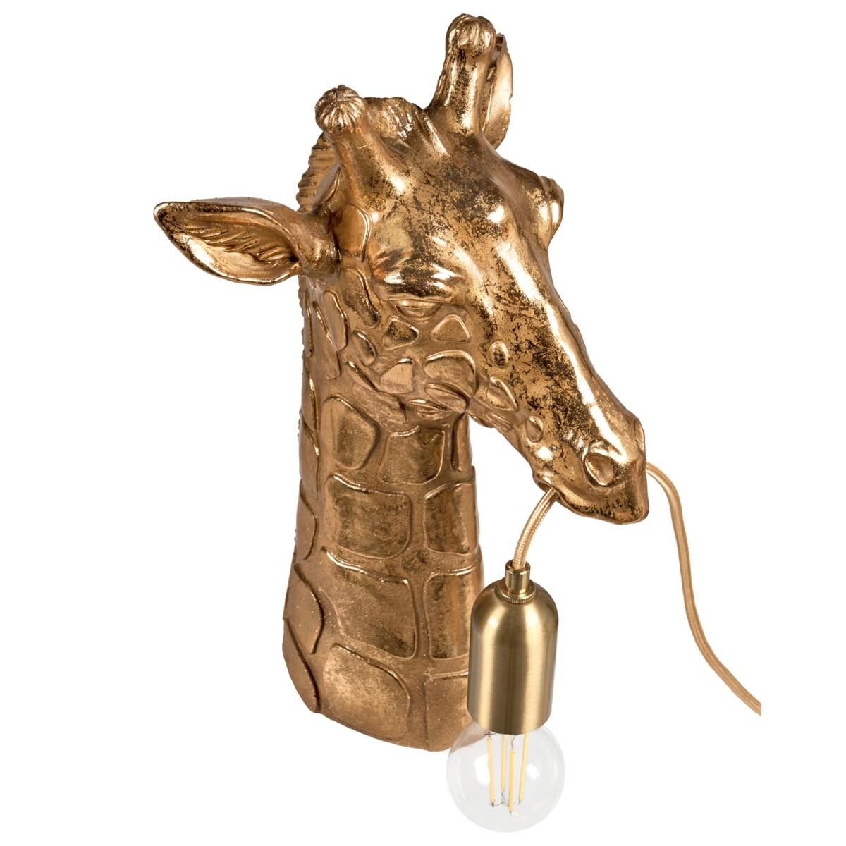 Lampa stołowa Żyrafa MALAIKA Złoty