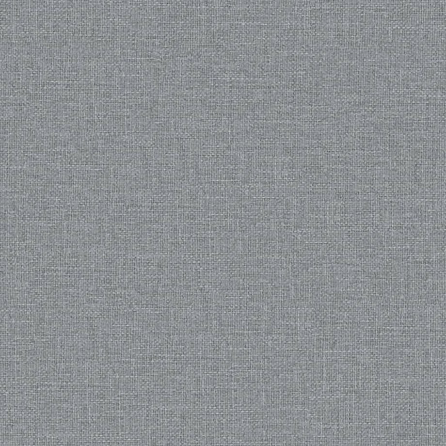 vidaXL Ławka, jasnoszara, 110x76x80 cm, obita tkaniną