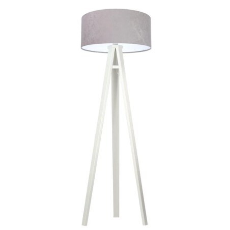 Lampa stojąca HOME 50 szara/biała/biała