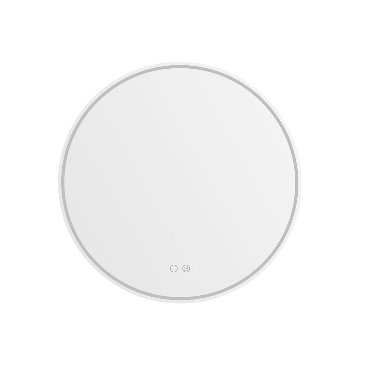 Podgrzewane lustro łazienkowe okrągłe LED 24W 60 cm D3004-60 Zuma Line