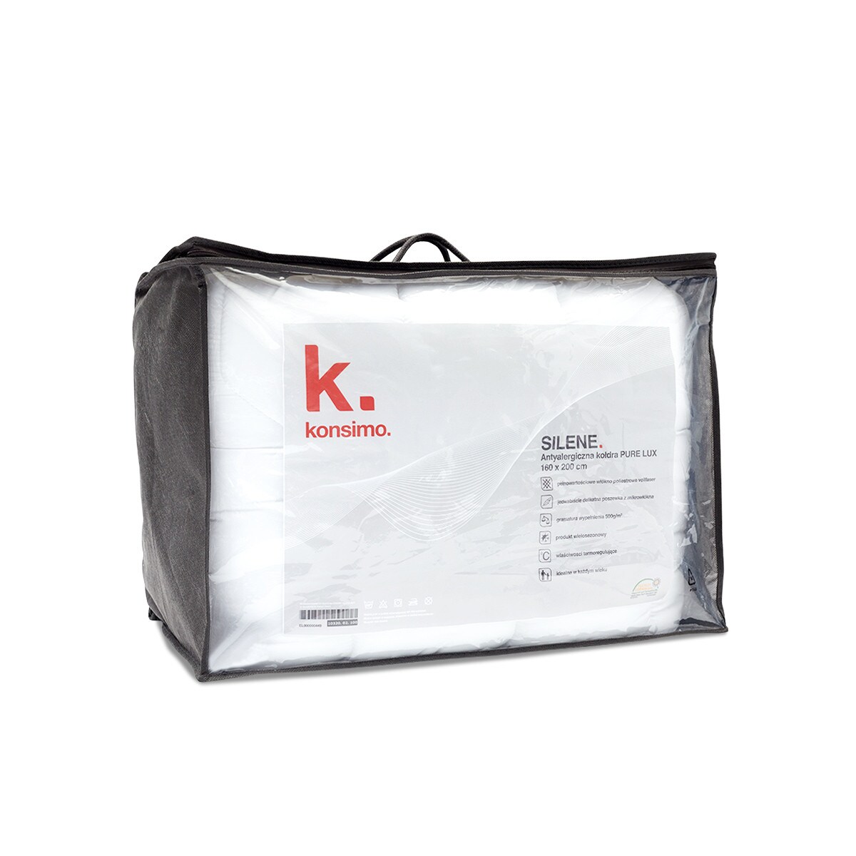 Konsimo SILENE Kołdra, biały