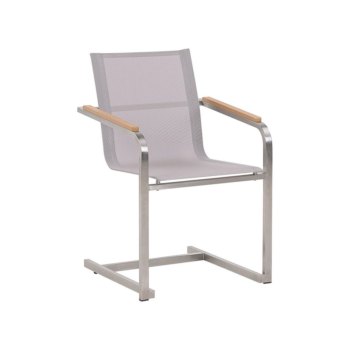 Zestaw 6 krzeseł ogrodowych beżowy COSOLETO