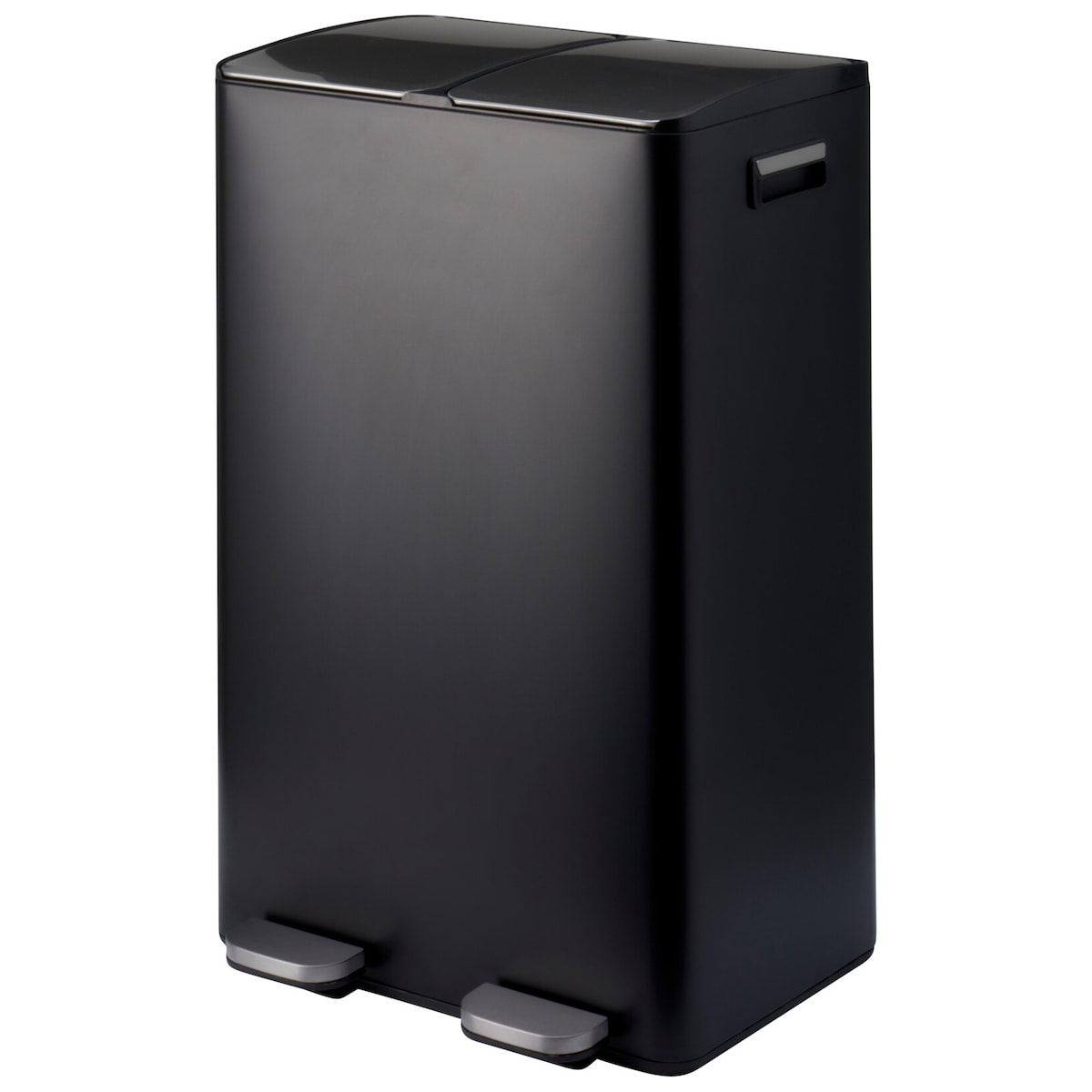 Dwukomorowy kosz na śmieci SECTOR z pedałem, 2 × 30 l