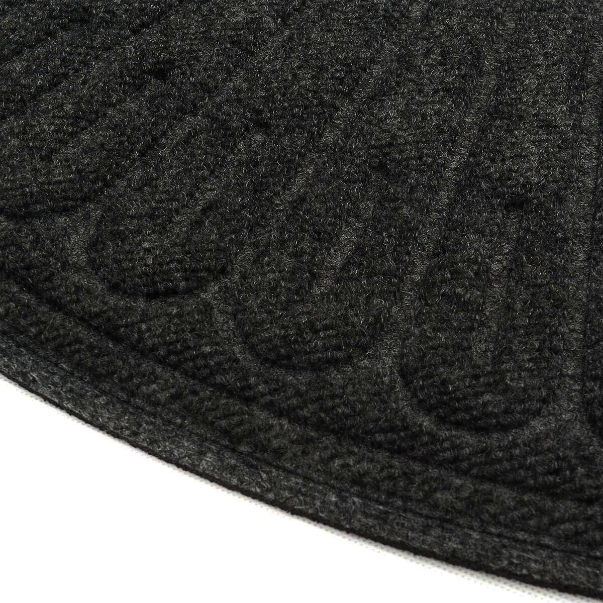 Wycieraczka półokrągła 60x90 cm Half Moon czarna