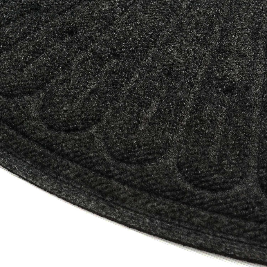 Wycieraczka półokrągła 60x90 cm Half Moon czarna