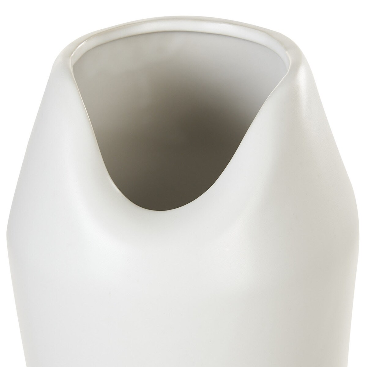 Wazon dekoracyjny APAMEA Kamionka 33 cm Biały